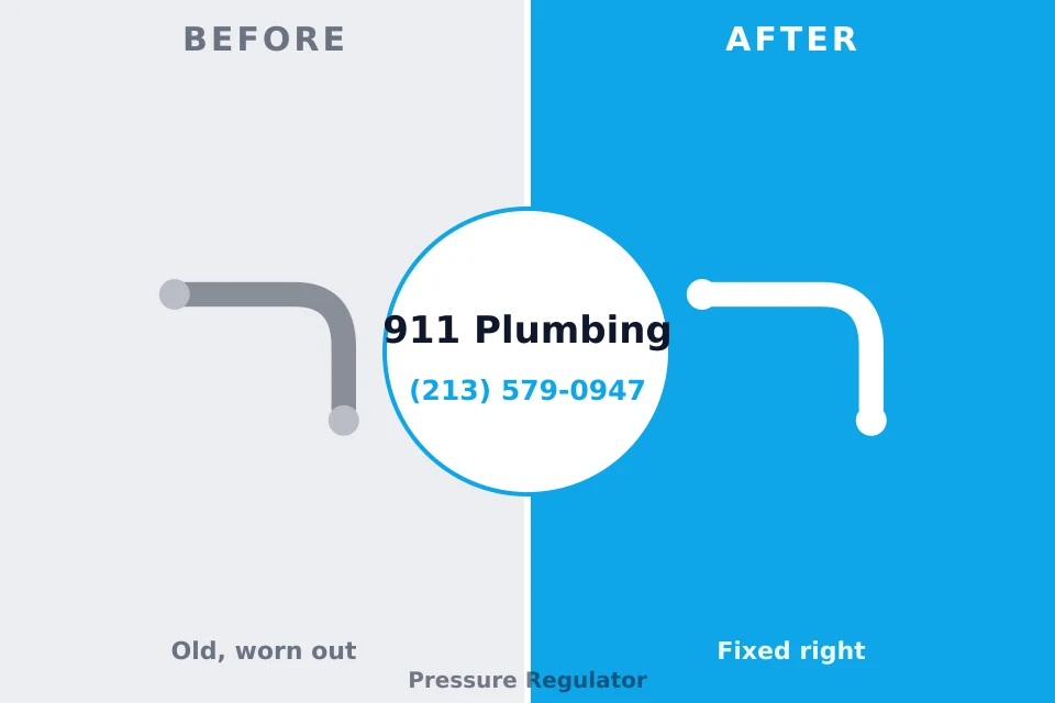 Before and after: plumbing repair East Liverpool, OH
